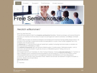 freie-seminarkonzepte.de Webseite Vorschau
