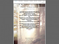 freie-trauerfeiern.de Webseite Vorschau