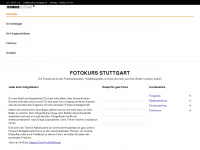 fotokurs-stuttgart.de Webseite Vorschau