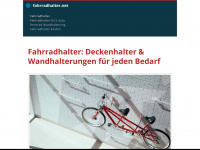 fahrradhalter.net Webseite Vorschau