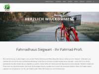 fahrradhaus-siegwart.de Webseite Vorschau