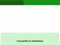 freie-waehler-klaffenbach.de Webseite Vorschau