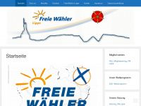 freie-waehler-lippe.de Webseite Vorschau