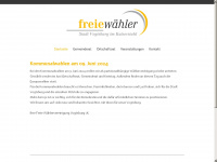 freie-waehler-vogtsburg.de Webseite Vorschau