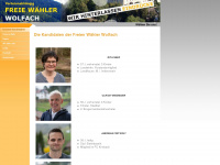 freie-waehler-wolfach.de Webseite Vorschau