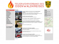 feuerwehrverband-odenwald.de Webseite Vorschau
