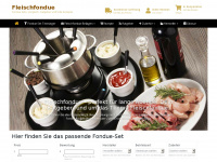 fleischfondue.net Webseite Vorschau