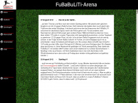 fubabuliti-arena.de Webseite Vorschau