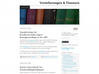 finanzmakler.wordpress.com Webseite Vorschau