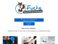fuchs-beschriftungen.de Webseite Vorschau