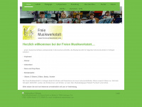 freiemusikwerkstatt.com Webseite Vorschau