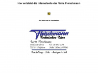 fleischmann-beschallung.de Webseite Vorschau