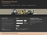 fleischmann-chronik.de Webseite Vorschau