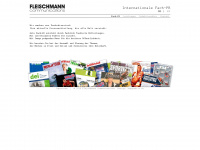 fleischmann-communications.de Webseite Vorschau