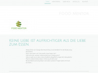 food-mentor.de Webseite Vorschau