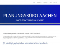 food-processing-equipment.de Webseite Vorschau