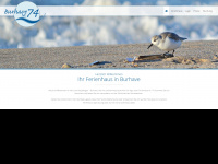 ferienhaus-burhave.com Webseite Vorschau