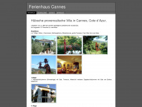 ferienhaus-cannes.de Webseite Vorschau