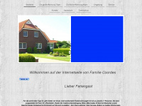 ferienhaus-coordes.de Webseite Vorschau