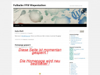 feuwehfu.wordpress.com Webseite Vorschau