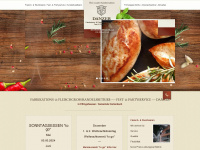 fleischwaren-danzer.de Webseite Vorschau