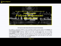 falcon-regiment.de Webseite Vorschau