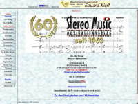 stereomusic.at Webseite Vorschau