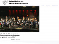 hohenlimburger-akkordeon-orchester.de Webseite Vorschau