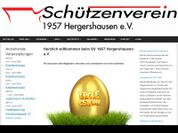 sv-hergershausen.de Webseite Vorschau