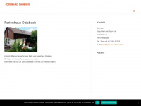 ferienhaus-daisbach.de Webseite Vorschau
