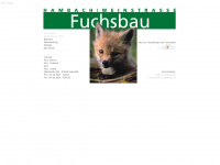 fuchsbau-hambach.com Webseite Vorschau
