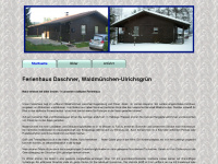 ferienhaus-daschner.de Webseite Vorschau
