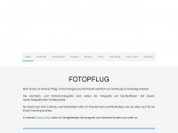 fotopflug.de Webseite Vorschau