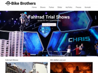 fahrradshow.de Webseite Vorschau