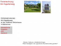 fewo-amkapellenweg-maikammer.de Webseite Vorschau