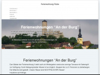 fewo-an-der-burg.de Webseite Vorschau
