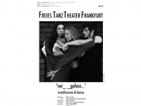 freies-tanztheater-frankfurt.de Webseite Vorschau