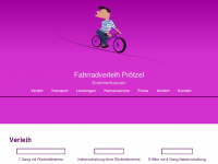 fahrradverleih-info.net Webseite Vorschau