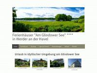 ferienhaus-glindower-see.de Webseite Vorschau