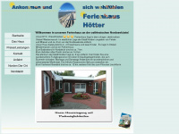 ferienhaus-hoetter.de Webseite Vorschau