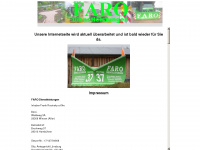 faro-immobilienservice.de Webseite Vorschau