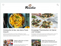foodio.de Webseite Vorschau