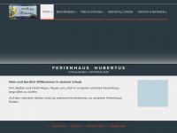 ferienhaus-hubertus.com Webseite Vorschau