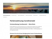 fewo-caro.de Webseite Vorschau