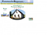 ferienhaus-im-steigerwald.de Webseite Vorschau