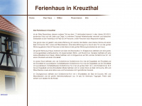 ferienhaus-in-kreuzthal.de Webseite Vorschau