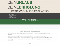 fewo-edelweiss.de Webseite Vorschau