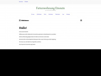 fewo-einstein.de Webseite Vorschau