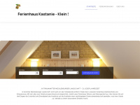 ferienhaus-kastanie.de Webseite Vorschau