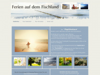 fewo-fischland.com Webseite Vorschau